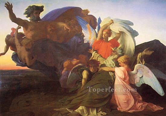 La muerte de Moisés Alexandre Cabanel Pintura al óleo